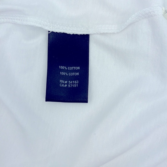 KARL LAGERFELD PARIS, WHITE TEE SHIRT, 100% COTTON, UNISEX, LARGE SIZE - Picture 13 of 16